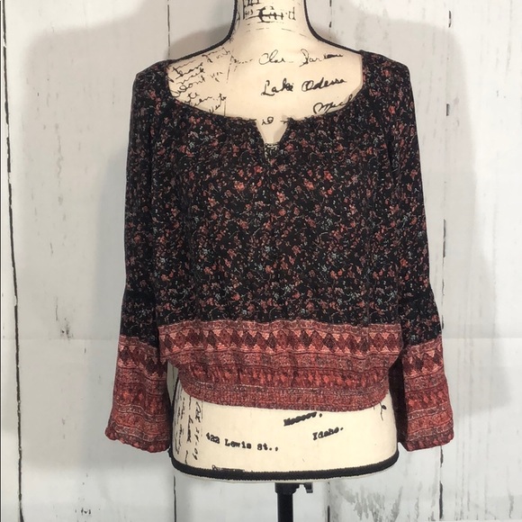 Forever 21 Tops - Forever 21 loose crop blouse